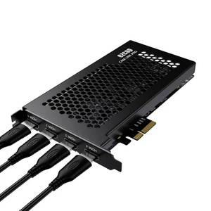 캡쳐보드 Ezcap335 PCI-E 4CH HDMI 비디오 캡처 그래버 멀티캠 캠코더 DSLR 액션 카메라 노트북 PC PCIE 보