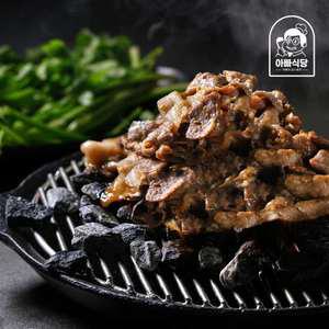 국내산 흑돼지 간장 양념 불고기 250g 2팩