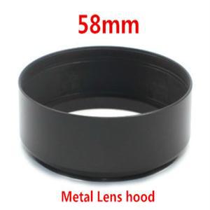 완벽호환 캐논 호환 니콘용 메탈 렌즈 후드 모든 카메라 58mm