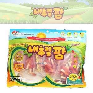 네추럴팜 대용량간식 미니소껌닭갈비 520g