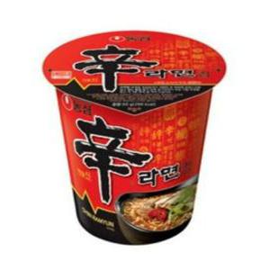농심 신라면 컵라면 소컵 65g 작은컵 15개