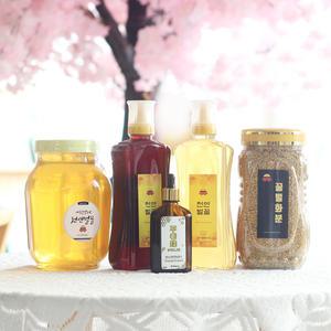 천연벌꿀 프로폴리스 벌화분 액상 원액 아카시아 밤꿀 잡화꿀 튜브 선물 비폴렌