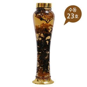 용천자연유리 수동 23호-1박스(6개)/담금주병/인삼주병/술병/과일주병/매실주/담금주/용천유리/23호