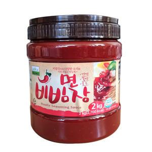 칠갑농산 면 비빔장 2kg 대용량 만능비빔장 X 6개 BOX