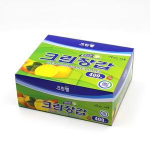 크린랩 크린장갑 400매 / 일회용 위생장갑
