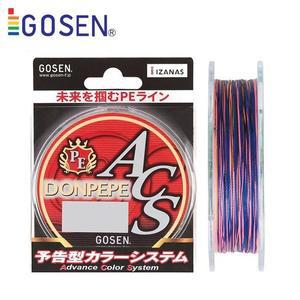 [에프원낚시]고센 PE 돈페페 ACS 5색합사 150m X4 JAPAN 재고할인