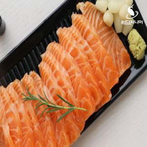 노르웨이 프리미엄 숙성연어 300g 500g 1kg 연어회 스테이크