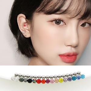 4mm 큐빅점토볼 피어싱 [PC816]