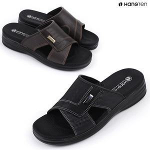헹텐  HT-780 남성용 사무용 슬리퍼 가죽 슬리퍼 쿠션슬리퍼 실내용슬리퍼 편한슬리퍼 데일리 슬