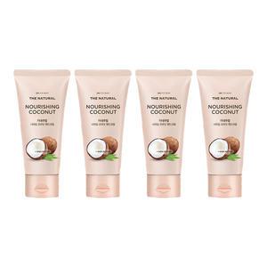 온더바디 더내추럴 핸드크림 코코넛 75ml, 4개