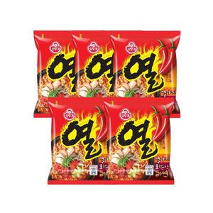 오뚜기 열라면 120g 80개