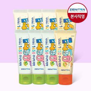 (8개) 닥터제니 1450주니어치약(고불소) 60g/향 선택