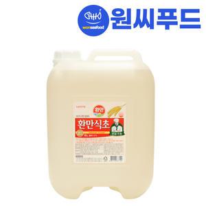롯데 환만식초 말통 15L 롯데푸드 업소용 대용량
