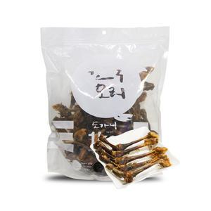 테비 수제왕 1kg 오리도가니 국내산 대용량 강아지간식