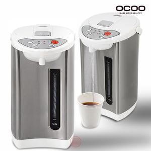 오쿠 2WAY 5L 대용량 전기 보온 포트 자포트 보온물통 전기 커피 주전자