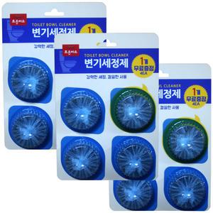 조은미소 변기세정제 드롭형 4개입 3팩