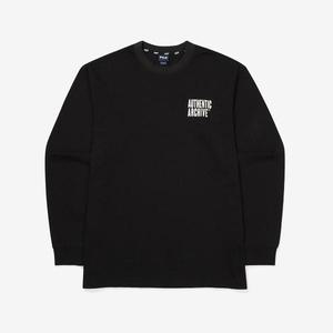 [휠라](대구신세계)[FILA] 빅레터링 면 라운드 긴팔티 (FS2RLF3102X_BLK)