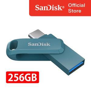 [샌디스크]USB 메모리 SDDDC3 울트라 듀얼 GO C타입 OTG 256GB 256기가 USB 3.2 Gen1 블루 BLUE 무료배송