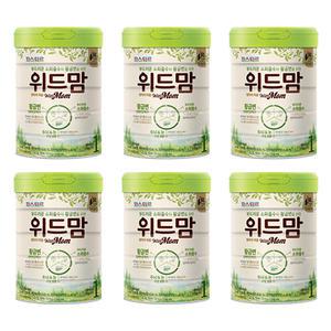파스퇴르 업그레이드 위드맘 분유 1단계 750g x 6캔
