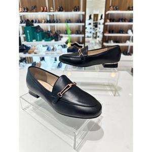 [여주점][미소페][미소페] 여성 발등 로즈골드 세미케주얼 로퍼단화(3color) 712339008 블랙