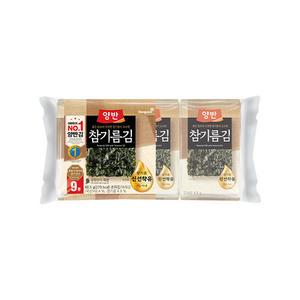 동원 양반 들기름김 식탁김 4.5g x 9봉 x 12개 (총 108봉)