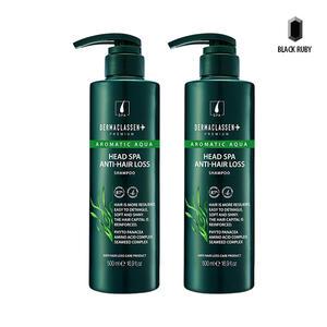 더마클라센 헤드스파 안티 헤어로스 탈모케어 샴푸 500ml x2