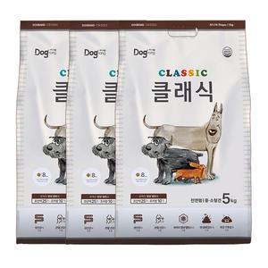 도그랑 클래식 전연령 5kgX3개 대주 대형견 강아지 애견사료