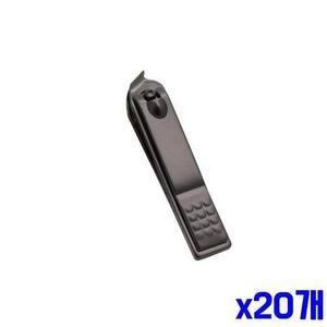 [OFKK007O]세련된 블랙컬러 스테인레스 사선클리퍼 x20개