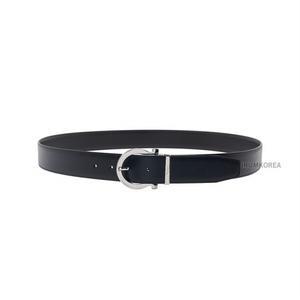 24FW 남성 간치니 양면벨트 67 9781 NERO HICKORY 0675140