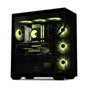 몬스타 가츠 INTEL i7 14700K RTX 5060 64G 영상편집컴퓨터 2025 더블랙