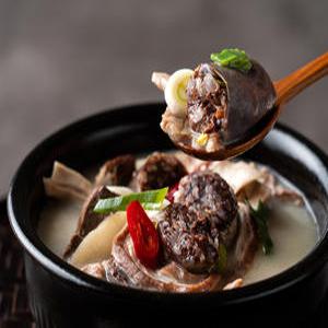 토종 피순대 진한 육수 전통순대국 650g 4팩