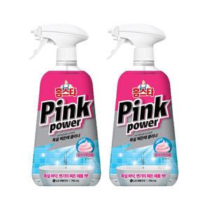 홈스타 핑크파워 욕실 찌든때 클리너, 750ML, 2개