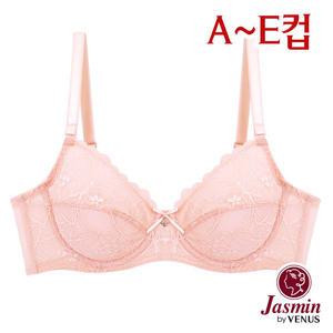[자스민by비너스]A~E컵 레이스 시스루 홑겹 브라렛1종(JBRA009)75A-85E
