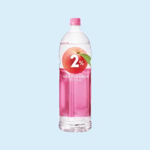 2%부족할때 복숭아맛 1.5L 12개
