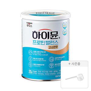 하이뮨 프로틴 밸런스 캔 고소한맛 304g, 1개 + 증정(스푼, 1개)