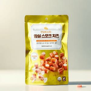 임실 스모크 치즈 캔디 64g 1봉 간편한 간식 맥주 와인 안주 훈연 훈제치즈