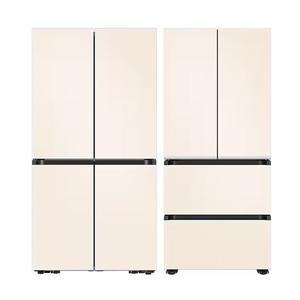 [삼성] 비스포크 냉장고 김냉 세트 RF90DG90124E+RQ49DG90X24E