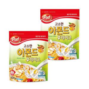 동서 포스트 고소한아몬드후레이크 620G x 2개입