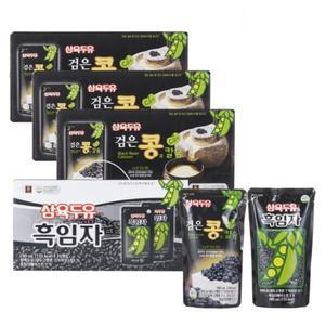 삼육두유 105팩 검은콩귀리두유 60팩 + 검은콩과칼슘 45팩 아침대용 단백질보충