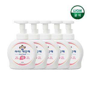 아이깨끗해 핸드솝 레몬 490ml 용기 x 5개