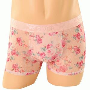 (행사) 커플추천 플라워 망사 시스루 아웃밴드 드로즈_K SMPD375T PE_T