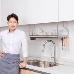 DIY 긴와이드 부착식 식기건조대 900_400mm 주방 싱크대 선반