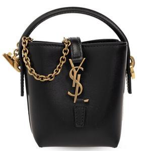 생로랑 여성 르 마이크로 미니백 7782532R20W Black BPG