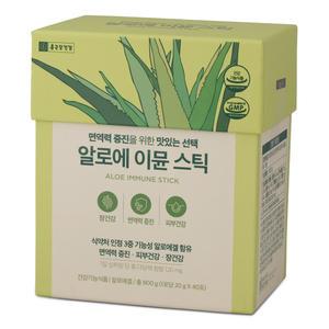 종근당건강 알로에 이뮨 스틱 20g 40개입 1개 (40개)