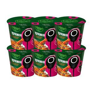 [CJ제일제당][비비고] 오리지널 컵떡볶이 110g x6개[34889465]