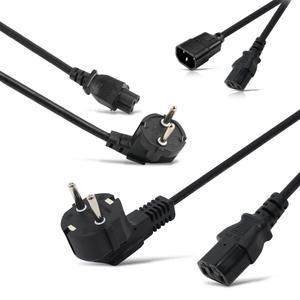 국산 파워 케이블 220V AC 전원 코드 컴퓨터 노트북 아답터 PC 모니터 TV 전기선 8자 3구 연장 UPS 크로버 0.5m 1m 2m 3m 5m 10m