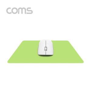 Coms 마우스 패드(라텍스) - Yellow Green (WFFQXPA)