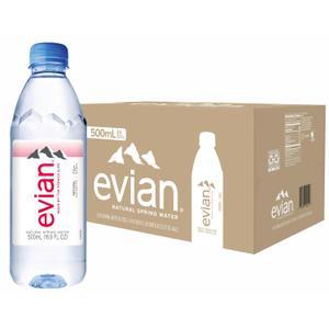 에비앙 생수 천연광천수 500ml x 24개 1box