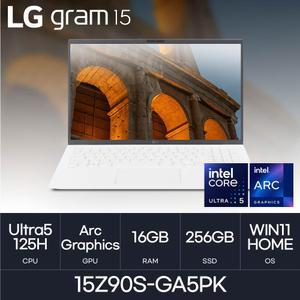 2024 LG 그램 15인치 15Z90S-GA5PK (Ultra5/16GB/256GB/WIN11HOME) HMC