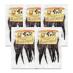 해맑은푸드 바로먹는 미쓰오다리 100g x 5개 오징어다리 안주